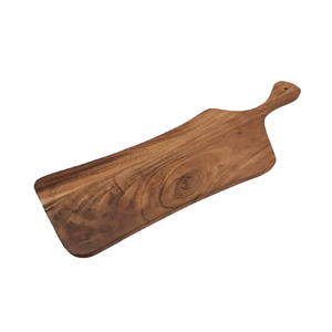New Wooden Rectangle Chopping <b>Board</b> With Handle For Kitchen Use Single Piece Package Chopping <b>Board</b> India Art Place Customized - Product Image 2