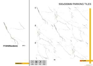 Dalles de stationnement extérieures renforcées 20x20 pouces offrant une durabilité accrue pour les installations intensives en extérieur. - Product Image 3