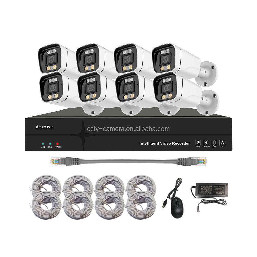 8ch 1080p NVR Hi3520D Complete Wireless Security Kit