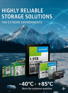 Swissbit G2000 Series Quality Guarantee Industrial CFexpress <strong>Card</strong> v2.0, Type B, 3D TLC 60 GB up to 960 GB - Product Image 3