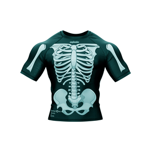 SAQIB&CO <b>Maroon</b> Hot Sale Stretch Rash Guard Kickboxing Training BJJ Gym Sports Wear Unisex-Quick Dry Lightweight Shrink-Proof - Product Image 5