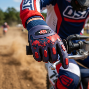 Gants de VTT OEM antidérapants, paume respirante, vente en gros, gants de motocross OEM, logo personnalisé, directement de l'usine - Product Image 6