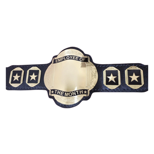Ceinture de champion du mois pour employés de haute qualité, trophée personnalisé, ceinture sportive sur mesure de haute qualité, unique pour les entreprises - Product Image 1