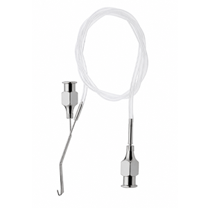 Cánula de Aspiración en Forma de J NAZIR HABIB, Acero Inoxidable de Primera Calidad, Instrumento Quirúrgico de Precisión para Microcirugía Oftálmica - Product Image 6