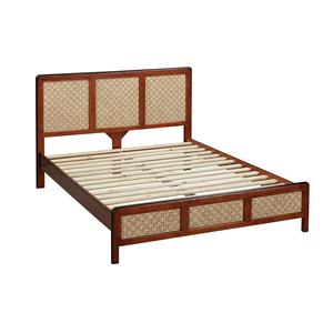 Cadre de lit de rangement en bois massif, emballage carton, approvisionnement direct Vietnam, faible MOQ, écologique, LAYTON, mobilier de chambre moderne - Product Image 5