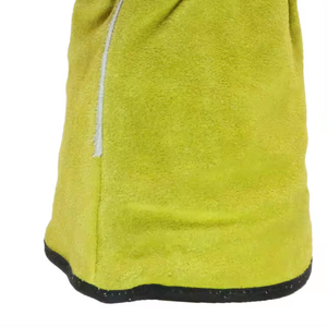 Guantes de Soldadura de Cuero Vacuno de Primera Calidad con Logotipo Personalizado de 14 Pulgadas, Protección Larga para las Manos, Precio Económico, Guantes de Trabajo para Soldador - Product Image 4