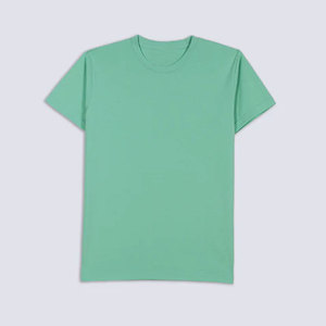 Camiseta Casual para Hombre con Logotipo Bordado Personalizado, Camiseta Ligera de Verano de Primera Calidad, Camiseta Casual para Hombre de Mezcla de Seda de Alta Gama - Product Image 1