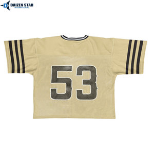Men's V-Neck Football Jersey Short Sleeve Mesh Breathable 100% Polyester Number 15 Screen Printed High Quality Elastic Waist All - Product Image 4
