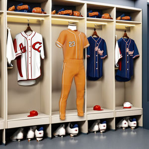 Ensembles d'uniformes de baseball pour adultes en gros, impression numérique personnalisée, respirant, séchage rapide, col en V, 100% polyester, options de tailles plus grandes - Product Image 4