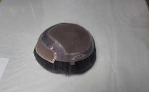 Taz Hair BD Prótesis Capilar de Cabello Humano Remy Indio con Onda Natural y Frente de Encaje, Calidad Premium - Product Image 2