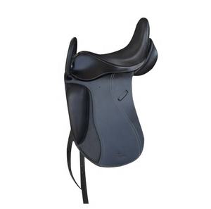 Sillín inglés de cuero puro para montar a caballo FAB internacional duradero con color y logotipo personalizables - Product Image 1