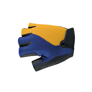 Gants de cyclisme d'hiver unisexes de haute qualité en cuir et polyester respirants avec coussinets en gel imperméables et sangle de poignet réglable - Product Image 6