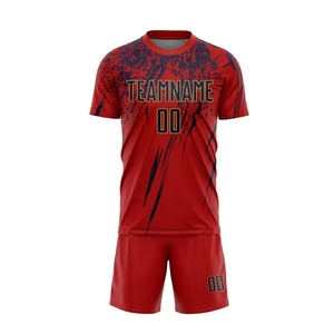 Uniformes de Fútbol de Alta Calidad al por Mayor, Conjuntos de Fútbol Personalizados, Tela Ligera de Secado Rápido para Equipos Deportivos Profesionales - Product Image 3