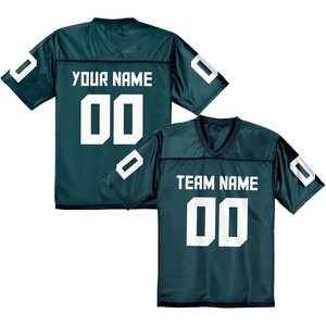 Maillot de football américain d'usine OEM ODM en tissu interlock, sublimation durable, uniforme, approvisionnement en gros mondial - Product Image 6