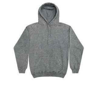 Sudadera con Capucha Negra para Hombre, Corte Regular, Color Sólido, Algodón French Terry, Estilo Casual para Otoño, Diseño con Bolsillos, Estilo Tejido - Product Image 3