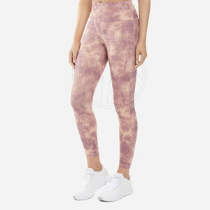 2026 Elastic <b>Waist</b> High Quality Women Yoga <b>Leggings</b> Customized Printing <b>Low</b> Moq Women <b>Legging</b> - Product Image 5