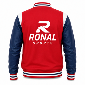 Chaqueta de Béisbol Varsity de Invierno para Hombre, Personalizada con Letras, Impermeable, Transpirable, Ecológica, de Lana, Ropa Deportiva, Estilo Urbano, Informal - Product Image 2