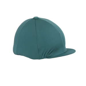 Funda para Casco de Equitación con Estampado de Cebra ODM, Protector de Sombrero de Montar a Caballo de Nailon a Rayas Blancas y Negras - Product Image 2