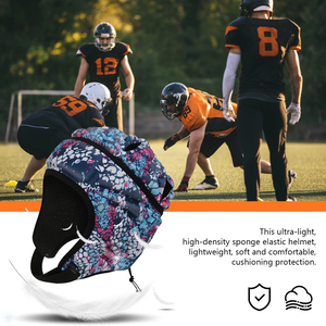 Head Protector Guard Comfortable Shockproof Headgear Breathable Lightweight Sticker Elastic Sports Accessories - Product Image 2