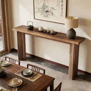 Consolle in Legno Massello per Ingresso, Corridoio e Foyer - Product Image 2