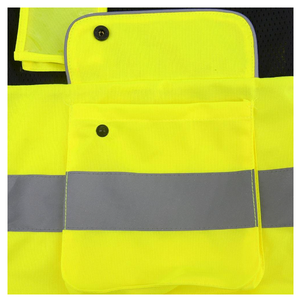 Chaleco de Seguridad Impermeable de Alta Visibilidad para Invierno, Chaleco de Seguridad para la Construcción con Logotipo Personalizado - Product Image 6