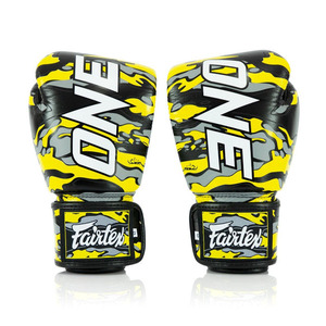 ถุงมือชกมวย Fairtex แบบสั่งทำพิเศษ น้ำหนักเบา สำหรับฝึกซ้อม ลายพราง หนังแท้ แบบผูกเชือกและตีนตุ๊กแก ปรับระดับข้อมือได้ สำหรับศิลปะการต่อสู้ - Product Image 5