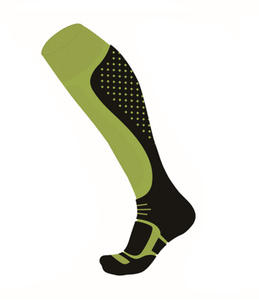 Chaussettes de compression de football pour jeunes hommes personnalisées, 100 % nylon, antidérapantes, épaisses, avec fond en tissu éponge, hauteur genou - Product Image 4