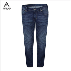 Jeans en denim personnalisés Aifran OEM, haute qualité, pour hommes et femmes, vente en gros, prix compétitif - Product Image 5