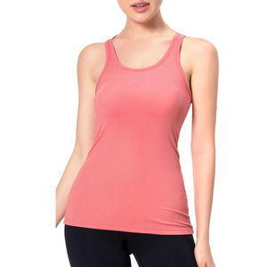 เสื้อกล้ามผู้หญิงวัสดุทนทาน มีจำหน่ายในราคาขายส่ง รับทำโลโก้/สีตามสั่ง เสื้อกล้ามผู้หญิงกันยับ คุณภาพพรีเมียม - Product Image 1