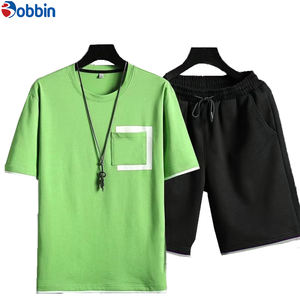 BOBBIN INDUSTRIES Ensemble de survêtement confortable pour homme, style urbain, respirant, en polaire, imprimé 3D, pour la détente - Product Image 5