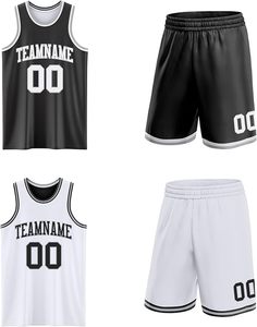 Uniforme de basket-ball personnalisé de haute qualité – Maillot et short d'équipe sublimés 100 % polyester - Product Image 4