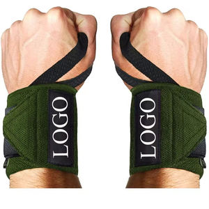 Améliorez la stabilité de levage grâce aux bandes de maintien pour poignets avec sangle réglable, idéales pour les séances de musculation intenses et pour une meilleure concentration sur la préhension. - Product Image 2