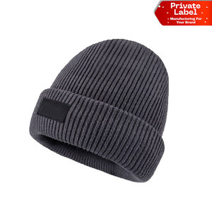 Factory Direct Beanies <b>Cap</b> Bulk Wholesale Knitted Winter <b>Hat</b> Low MOQ Custom Beanies <b>Cap</b> Wholesale Blank Knit Skull <b>Cap</b> - Product Image 1