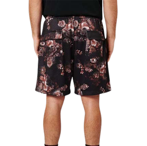 <b>Men</b> Floral Print Quick Dry Polyester Casual Mesh <b>Shorts</b> With Pockets Sublimation Transfer Print <b>Basketball</b> <b>Shorts</b> - Product Image 2