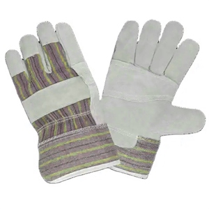 Guantes de Trabajo de Cuero Vacuno de Primera Calidad, Reforzados con Forro Polar, Certificación CE de Seguridad Industrial, Protección Anticorte para Manos y Brazos - Product Image 3
