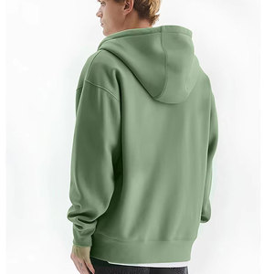 เสื้อฮู้ดดี้โอเวอร์ไซส์แบบสวมใส่สบายทุกวัน ดีไซน์ซิปด้านหน้า มีฮู้ด ทรงหลวม กระเป๋าเก็บของขนาดใหญ่ และเนื้อผ้าด้านในเรียบเนียน - Product Image 2