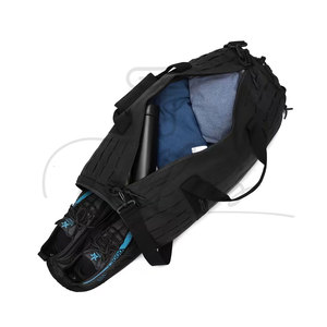 Bolsa Deportiva de Gimnasio y Viaje, Moderna, con Logotipo Personalizado, Negra, Colores Personalizados, Nailon, Capacidad de 30-40L, Venta al Por Mayor - Product Image 4
