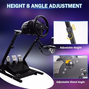 Adjustable Racing Wheel <b>Stand</b> G920 Steering Wheel <b>Stand</b> Shifter Mount Holder Fits Logitech G25 G27 Joysticks Game <b>Controllers</b> - Product Image 2
