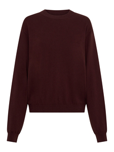 Sweat-shirt décontracté surdimensionné à col rond pour femme, respirant, à manches longues - Product Image 4