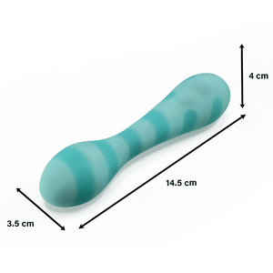 Masseur vibrant puissant à double couleur, 9 fonctions, baguette vibrante, stimulation du point G, du mamelon et du clitoris, jouet sexuel pour femmes - Product Image 6