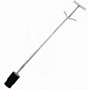 Aide au calvage vétérinaire en acier inoxydable avec poignée en T et grip antidérapant noir pour bovins, caprins et bétail - Product Image 6