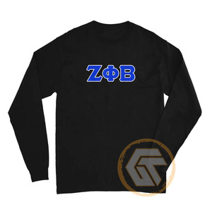 Sudadera de cuello redondo para mujer, de invierno, bordada a medida, de la hermandad Zeta Phi Beta, de ajuste regular, de GREEK TREASURES, al por mayor - Product Image 2