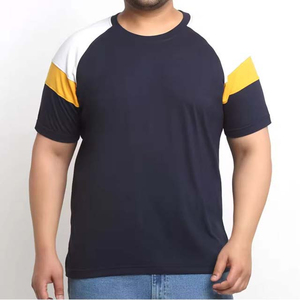 T-shirt en coton à manches courtes pour homme, coupe oversize, couleur unie, vêtement haut de gamme - Product Image 1