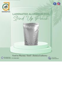 ถุงฟอยล์อลูมิเนียมเคลือบแบบตั้งได้สำหรับบรรจุภัณฑ์อาหาร ยา และสารเคมี ป้องกันความชื้น บรรจุภัณฑ์ที่ทนทานและยืดหยุ่น - Product Image 3