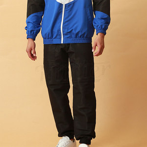Custom Training Jogging Wear <b>Wind</b> <b>Breaker</b> Jacket and Sweatpants Zip up Custom Logo Windbreaker Nylon Tracksuits for Men's - Product Image 6
