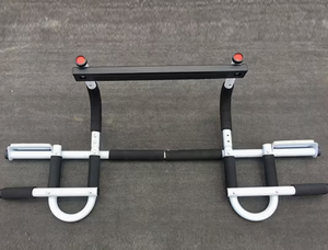 บาร์โหนติดผนังแบบหลายจุดจับ สำหรับออกกำลังกายที่บ้าน ทำจากเหล็ก - Product Image 4