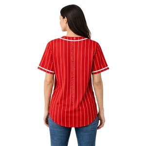 Custom Made Breathable Polyester Sublimation Printed Summer Short Sports Jerseys | OEM Wholesale Samavia <b>Baseball</b> Team Uniforms - Product Image 3