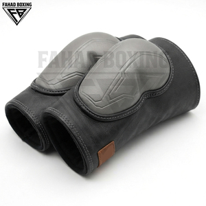 Protectores de Rodilla de Cuero Sintético Personalizados para Gimnasio y Boxeo, Duraderos, a la Moda, Servicio OEM/ODM, Precio al por Mayor - Product Image 4