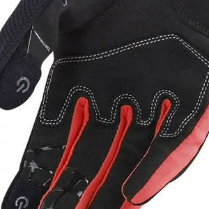 Guantes de Motocicleta Deportivos de Cuero Genuino con Logotipo Personalizado, Estilo Moderno, Antideslizantes, Transpirables, con Pantalla Táctil - Product Image 4