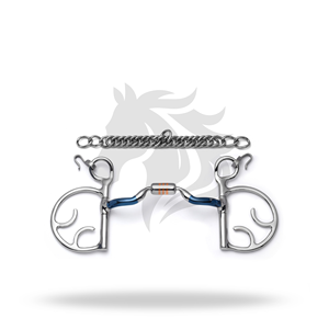 Mors à étrier en fer doux Kimberwick Capsule pour l'entraînement et le contrôle équestre - Product Image 1